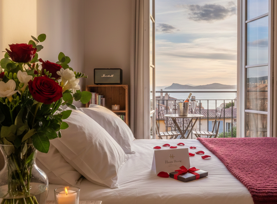 Airbnb  saint- valentin  Antibes : Comment créer un séjour mémorable ?